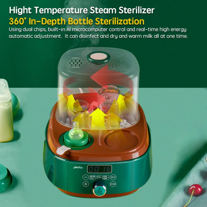 Baby bottle sterilizer with dryer – Einmik